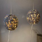 Светильник вязаный из шерсти Wool Oval варинант исполнения - 2 | Loft Concept в Самаре