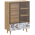 Витрина с изображением на дверцах Elise Cupboard варинант исполнения - 6 | Loft Concept в Самаре