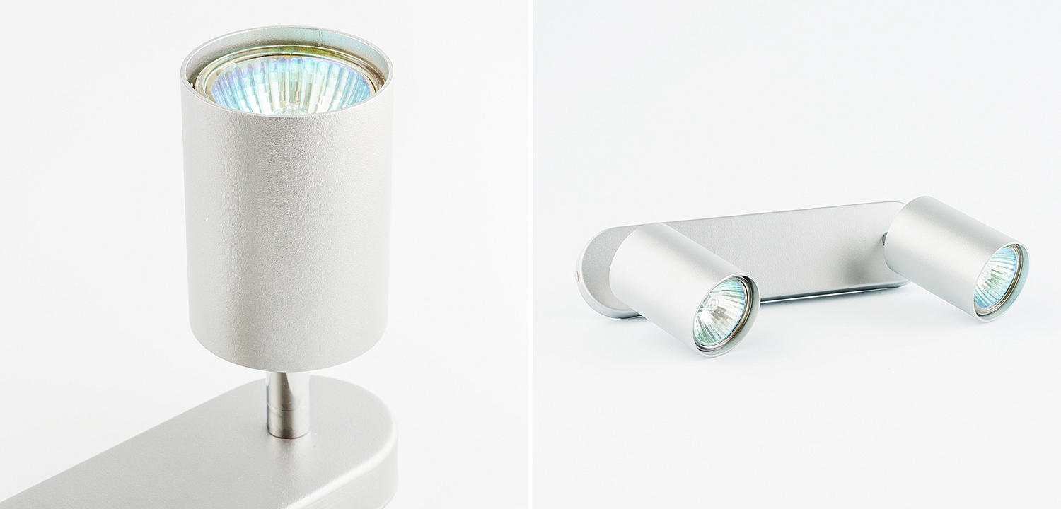 Бра Celis Spot Wall Lamp Duo silver Бра Celis Spot Wall Lamp Duo silver - Loft-Concept в Самаре
