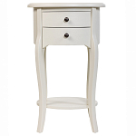 Белая тумба на фигурных ножках Shelby варинант исполнения - 1 | Loft Concept в Самаре