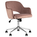 Кресло для компьютерного стола Veloury Pink варинант исполнения - 1 | Loft Concept в Самаре