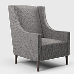 Мебельная ткань Шенилл серый цвет 142 см T4-46 варинант исполнения - 4 | Loft Concept в Самаре