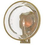 Бра круглое с прозрачным рельефным плафоном Crystal Prism варинант исполнения - 2 | Loft Concept в Самаре