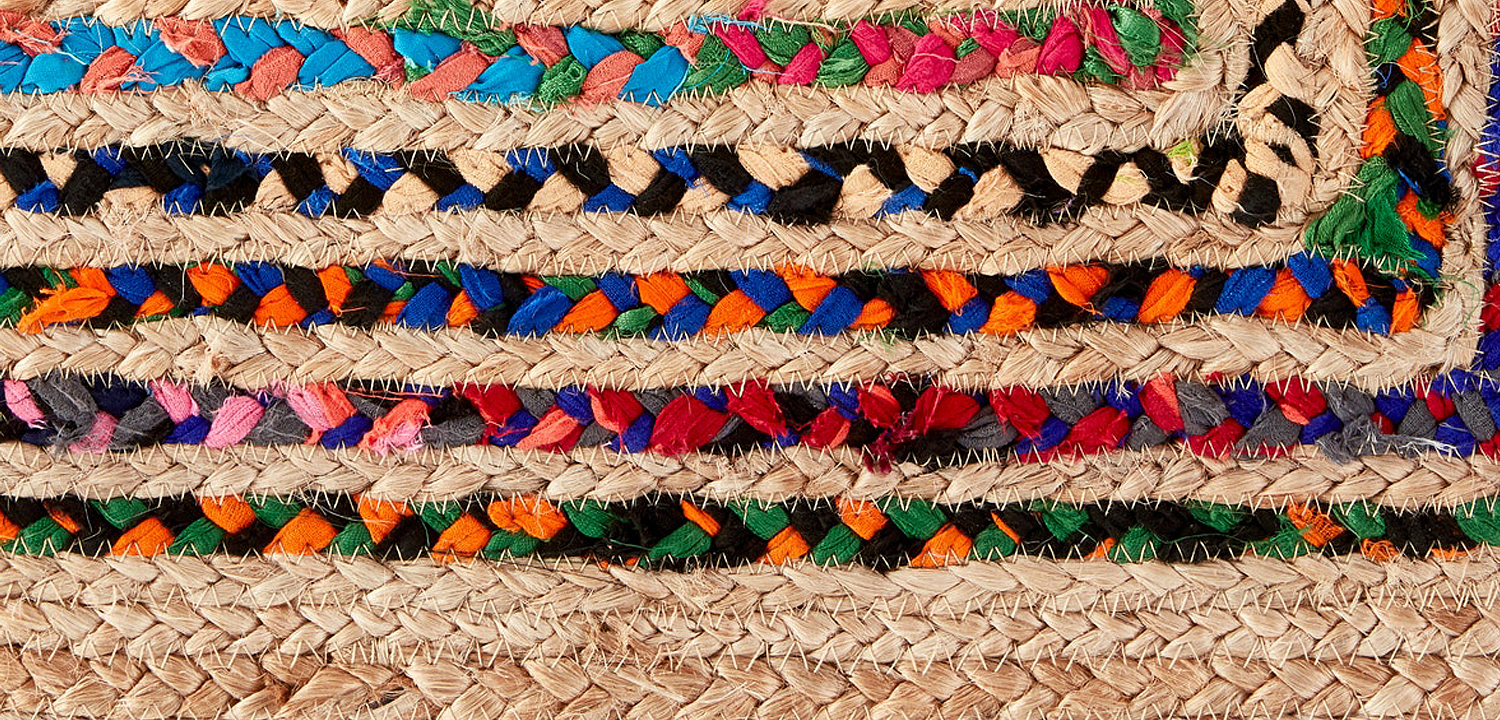 Ковер Carpet Track Multicolored джут и хлопок Ковер Carpet Track Multicolored джут и хлопок - Loft-Concept в Самаре