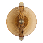 Бра с круглым стеклянным плафоном Gingham варинант исполнения - 2 | Loft Concept в Самаре