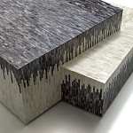 Дизайнерский журнальный стол с инкрустацией Plateau Coffee Table  варинант исполнения - 3 | Loft Concept в Самаре