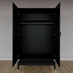 Платяной шкаф Elsa Dreams Black с 2-мя фасадами варинант исполнения - 3 | Loft Concept в Самаре