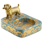Пепельница фарфоровая Dog варинант исполнения - 1 | Loft Concept в Самаре