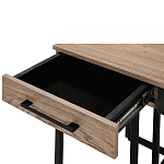 Стол рабочий в стиле лофт с ящиками и системой хранения Urban Style Space варинант исполнения - 5 | Loft Concept в Самаре