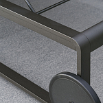 Шезлонг на металлическом каркасе с регулируемой спинкой GUELL Sunbed варинант исполнения - 6 | Loft Concept в Самаре