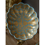 Чаша с орнаментом на бронзовых ножках в виде ангелов Eden Garden варинант исполнения - 4 | Loft Concept в Самаре