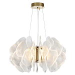 Люстра с декором в виде крупных рельефных лепестков 80 см Ethereal Bloom варинант исполнения - 4 | Loft Concept в Самаре