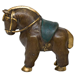 Статуэтка из бронзы в виде лошади Animals Bronze варинант исполнения - 2 | Loft Concept в Самаре