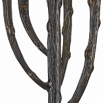 Торшер с цилиндрическим абажуром на каркасе в виде корня растения Curling Light варинант исполнения - 1 | Loft Concept в Самаре