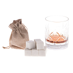 Камни для охлаждения виски из белого мрамора Natural Stone Cube варинант исполнения - 5 | Loft Concept в Самаре