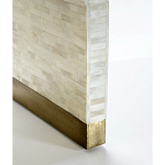 Приставной столик BONE INLAY SIDE TABLE-Cream варинант исполнения - 2 | Loft Concept в Самаре