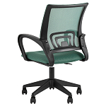 Офисное кресло с основанием из черного пластика Desk chairs Green варинант исполнения - 5 | Loft Concept в Самаре