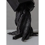 Скульптура «Окаменелый рост», Черный объект варинант исполнения - 3 | Loft Concept в Самаре