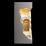 Встраиваемый в стену гипсовый светильник под покраску в античном стиле Antiquity Athena варинант исполнения - 7 | Loft Concept в Самаре