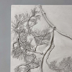 Панно Сосна варинант исполнения - 4 | Loft Concept в Самаре