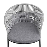 Кресло с декоративным плетением на спинке и подлокотниках Armchair Weaving варинант исполнения - 5 | Loft Concept в Самаре