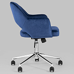 Кресло для компьютерного стола Veloury Blue варинант исполнения - 3 | Loft Concept в Самаре