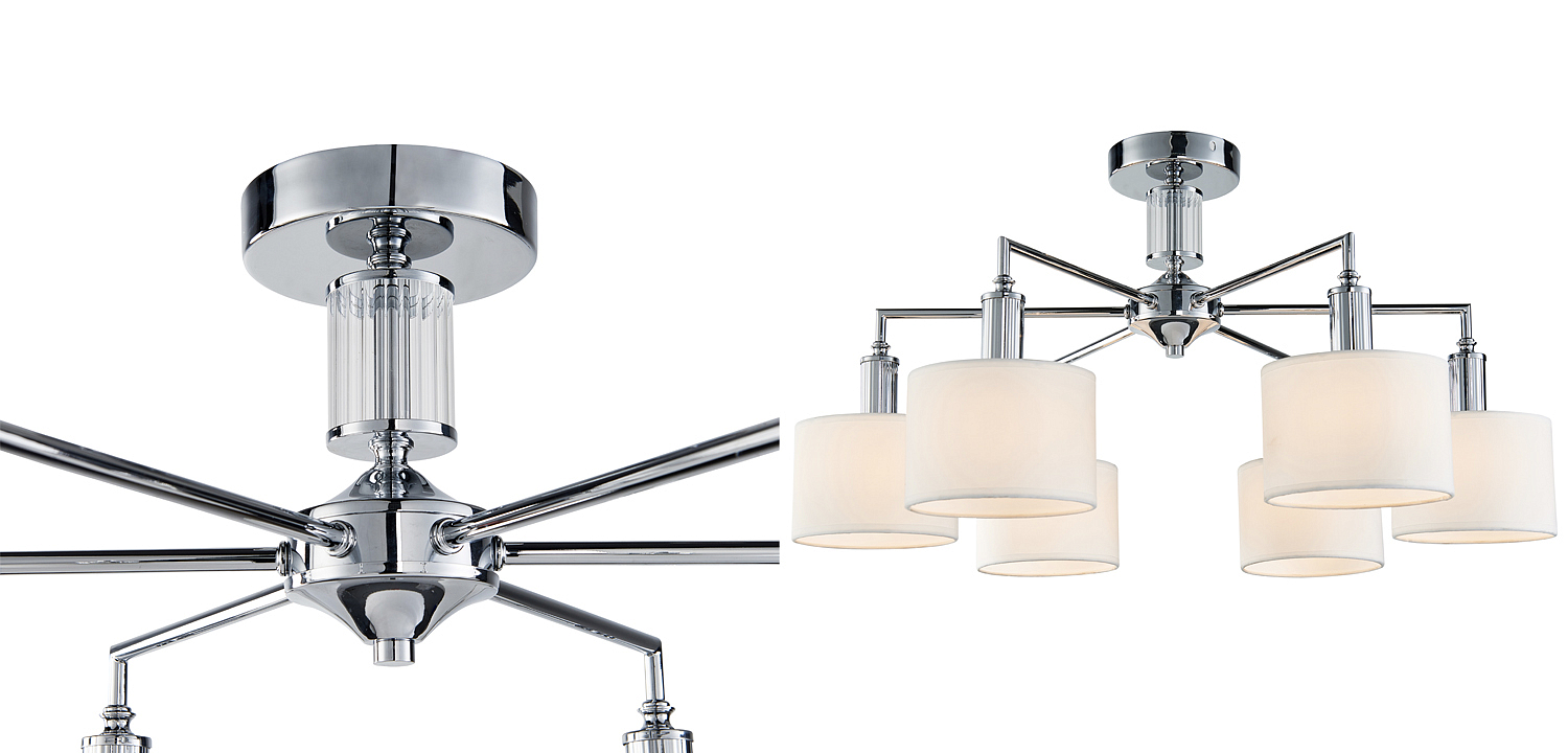 Люстра Laurent Chandelier white 65 Люстра Laurent Chandelier white 65 - Loft-Concept в Самаре