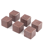 Камни для охлаждения виски из красного лемезита Natural Stone Cube варинант исполнения - 3 | Loft Concept в Самаре