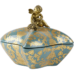 Фарфоровая шкатулка Angel with a rose варинант исполнения - 2 | Loft Concept в Самаре