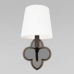 Бра с белым текстильным абажуром и фигурным основанием с зеркальной вставкой Vitorino варинант исполнения - 18 | Loft Concept в Самаре