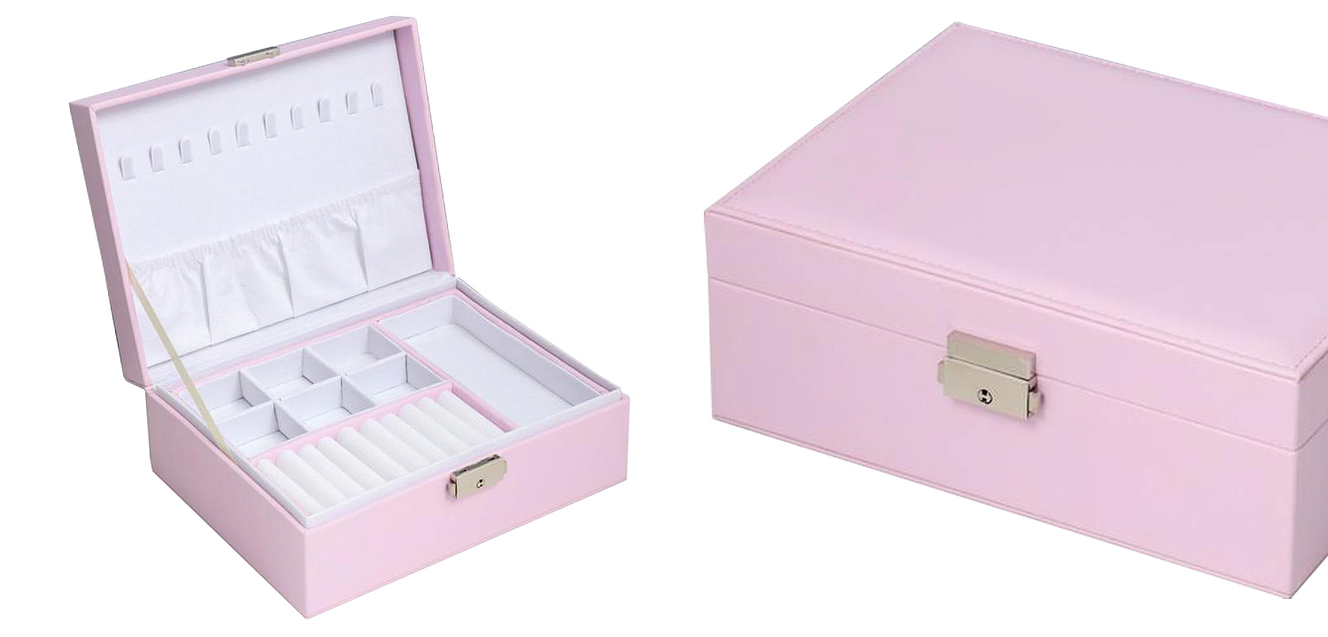 Шкатулка Gulizar Jewerly Organizer Box pink Шкатулка Gulizar Jewerly Organizer Box pink - Loft-Concept в Самаре