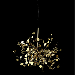 Подвесной светильник с металлическими круглыми элементами Terzani Argent варинант исполнения - 7 | Loft Concept в Самаре