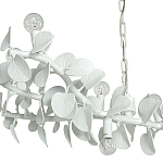 Линейная люстра White Eucalyptus Branches Lighting Chandelier варинант исполнения - 3 | Loft Concept в Самаре