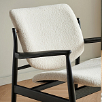 Кресло с каркасом и ножками из древесины и мягкими сиденьем и спинкой Venice варинант исполнения - 8 | Loft Concept в Самаре