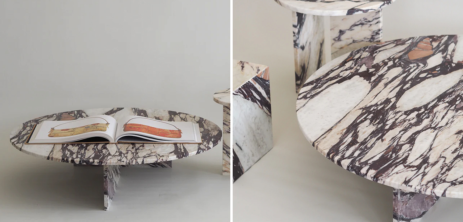 Кофейный стол Enzo Marble Coffee table Кофейный стол Enzo Marble Coffee table - Loft-Concept в Самаре