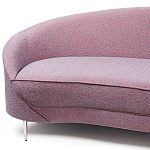 Диван Paulet Sofa Сиреневое Букле варинант исполнения - 4 | Loft Concept в Самаре