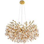 Люстра с хрустальными подвесками Fairytree Gold Crystal Chandelier 10 варинант исполнения - 2 | Loft Concept в Самаре