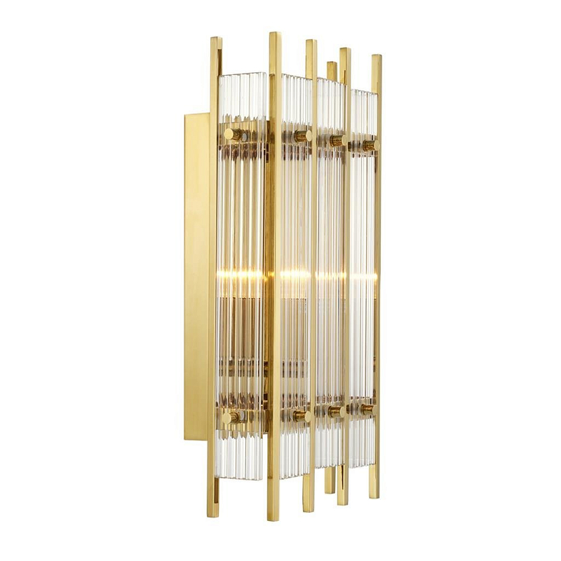 Бра Wall Lamp Sparks S Gold Глянцевое золото Прозрачный (Transparent) Бра Wall Lamp Sparks S Gold Глянцевое золото Прозрачный (Transparent) в Самаре | Loft Concept