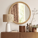 Комод с геометрическим рисунком на ящиках Anders Dark Wood варинант исполнения - 8 | Loft Concept в Самаре