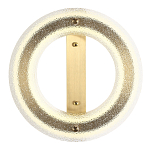 Бра круглое с эффектом морозного стекла Freezing Pattern варинант исполнения - 1 | Loft Concept в Самаре