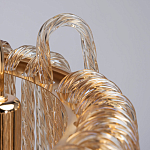 Люстра с подвесными рифлеными стеклянными трубками Nembus варинант исполнения - 9 | Loft Concept в Самаре