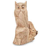 Статуэтка из дерева сова Animals of the World 20 варинант исполнения - 2 | Loft Concept в Самаре