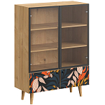 Витрина с изображением на дверцах Elise Cupboard варинант исполнения - 11 | Loft Concept в Самаре