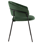 Стул в велюре зеленого цвета Horizon варинант исполнения - 3 | Loft Concept в Самаре