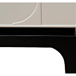 Тумбочка прикроватная с ящиком черно-серого цвета Noble Nightstand варинант исполнения - 6 | Loft Concept в Самаре