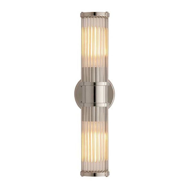 Ralph Lauren Бра Allen Double Light  Хром Прозрачный (Transparent) в Самаре | Loft Concept 