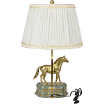 Настольная лампа из фарфора Лошадь Klark варинант исполнения - 2 | Loft Concept в Самаре