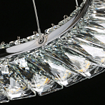 Люстра круглая с прозрачной хрустальной рамкой Maude Crystal Light варинант исполнения - 11 | Loft Concept в Самаре