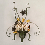 Бра с цветами и листьями Paradise Bush варинант исполнения - 3 | Loft Concept в Самаре
