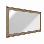 Зеркало прямоугольное с классической деревянной рамой Flowchart варинант исполнения - 1 | Loft Concept в Самаре